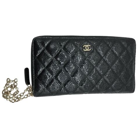 chanel travel wallet clutch|Chanel wallet online store.